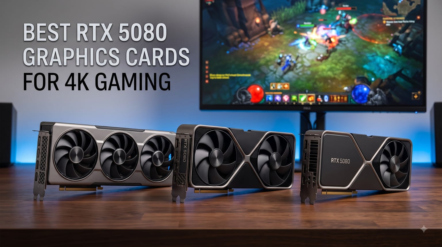 best rtx 5080 graphics cards for 4k gaming