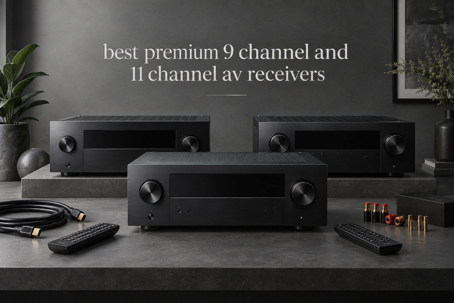 best premium 9 channel and 11 channel av receivers
