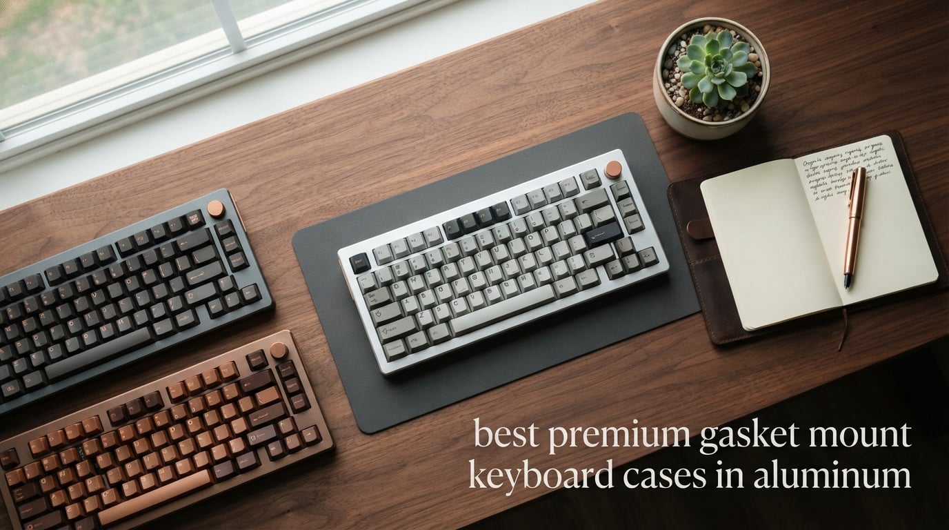 best premium gasket mount keyboard cases in aluminum
