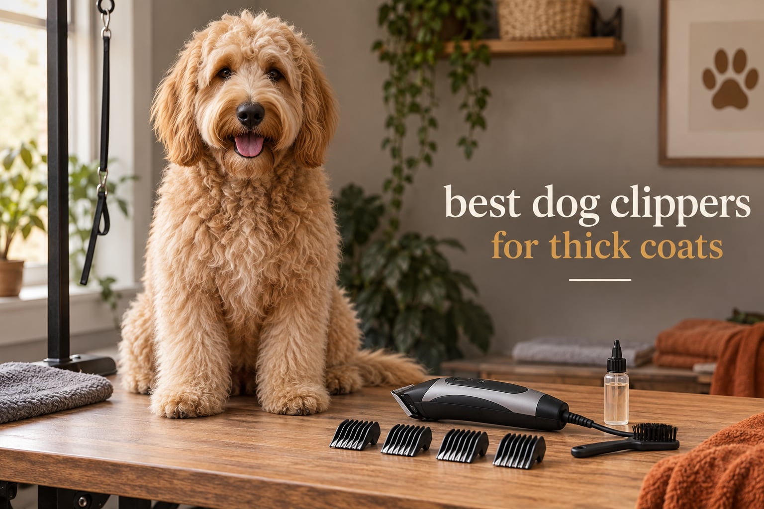 best dog clippers for thick coats