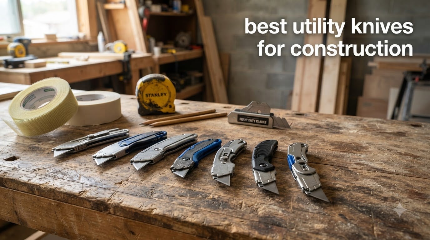 best utility knives for construction