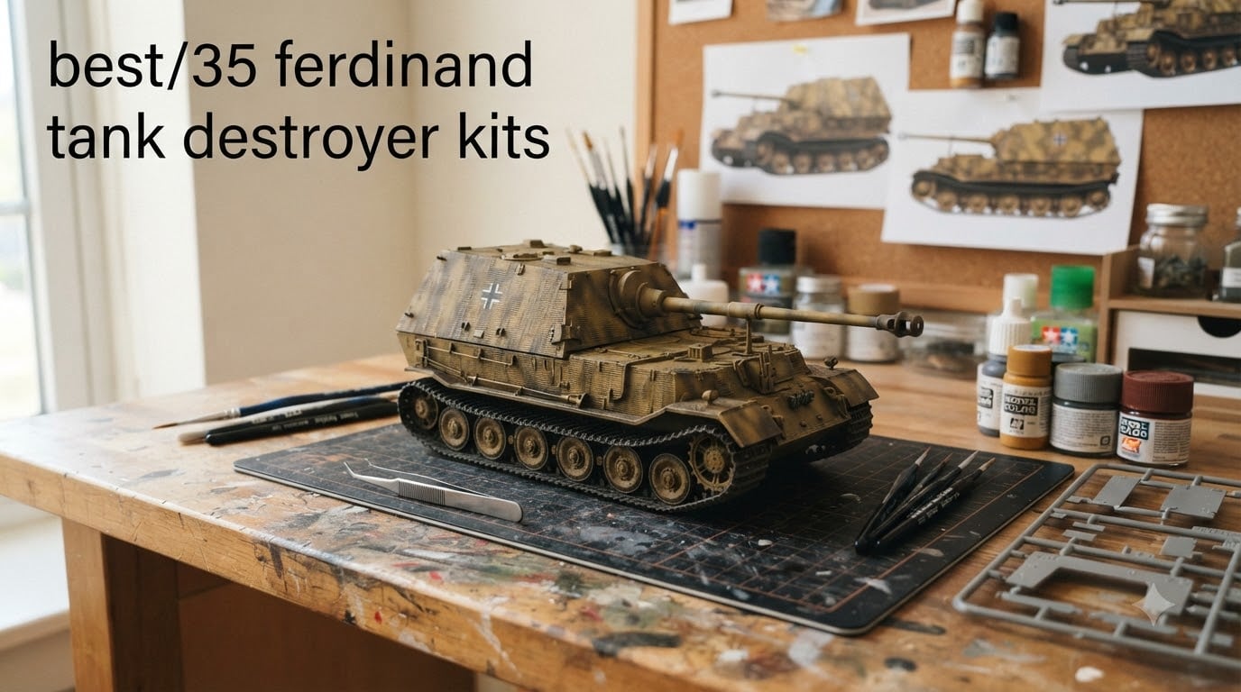 best 1/35 ferdinand tank destroyer kits