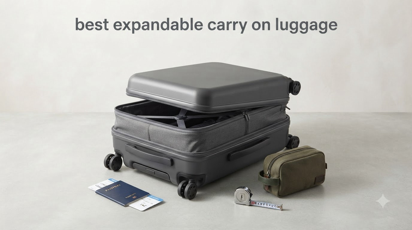 best expandable carry on luggage