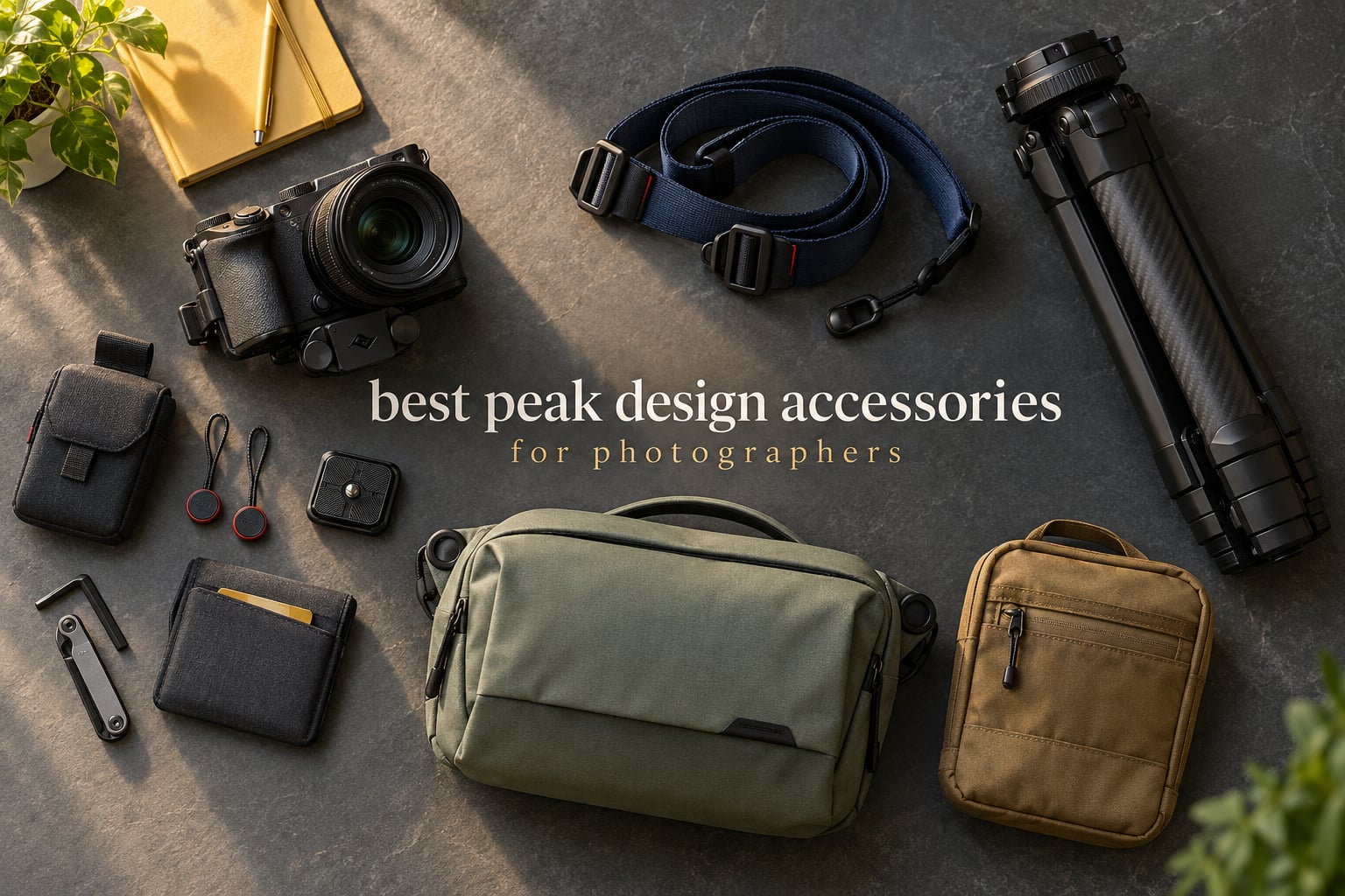 best peak design accessories for photographers