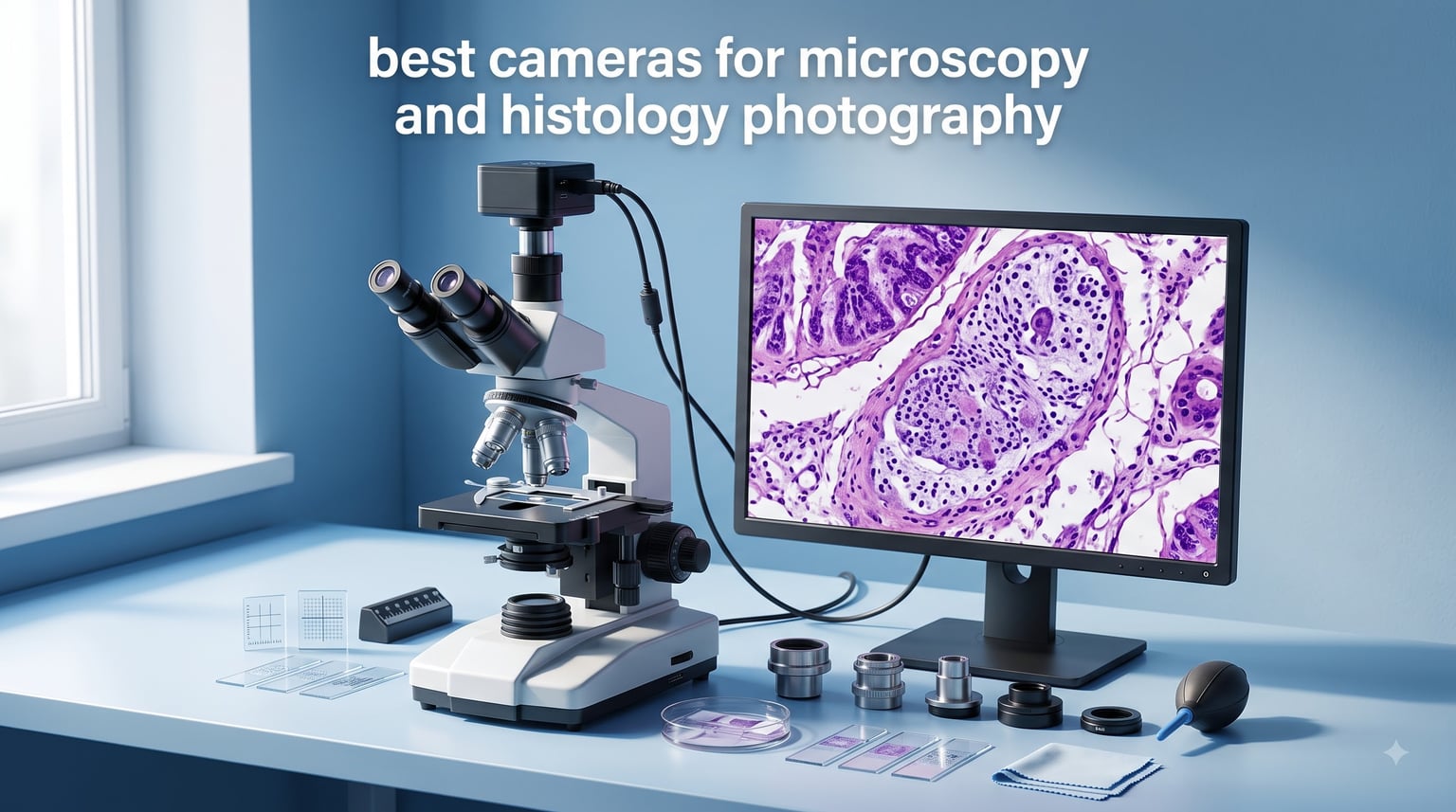 best cameras for microscopy and histology photography