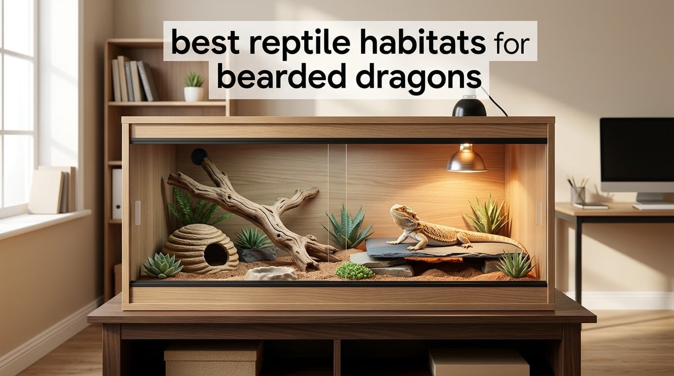 best reptile habitats for bearded dragons