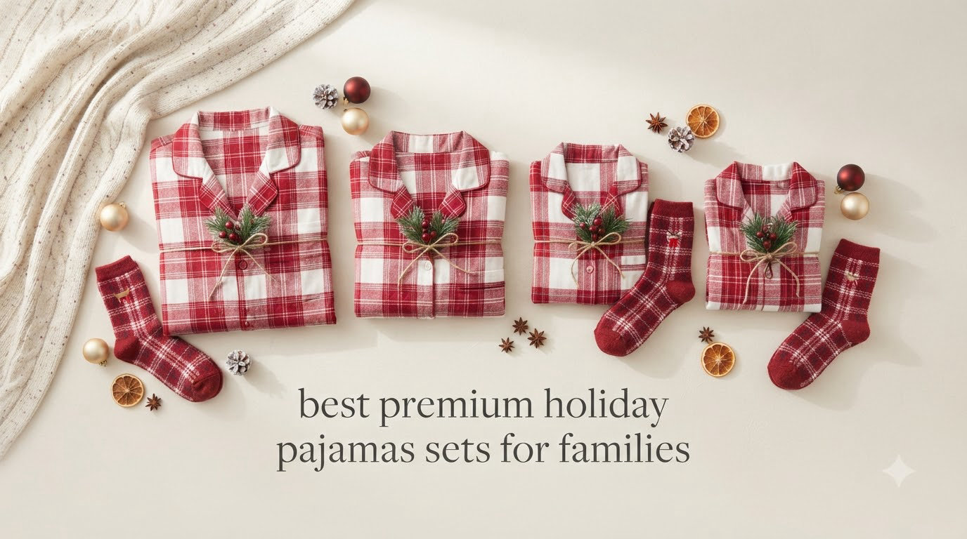 best premium holiday pajamas sets for families