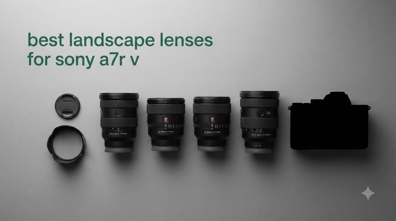 best landscape lenses for sony a7r v