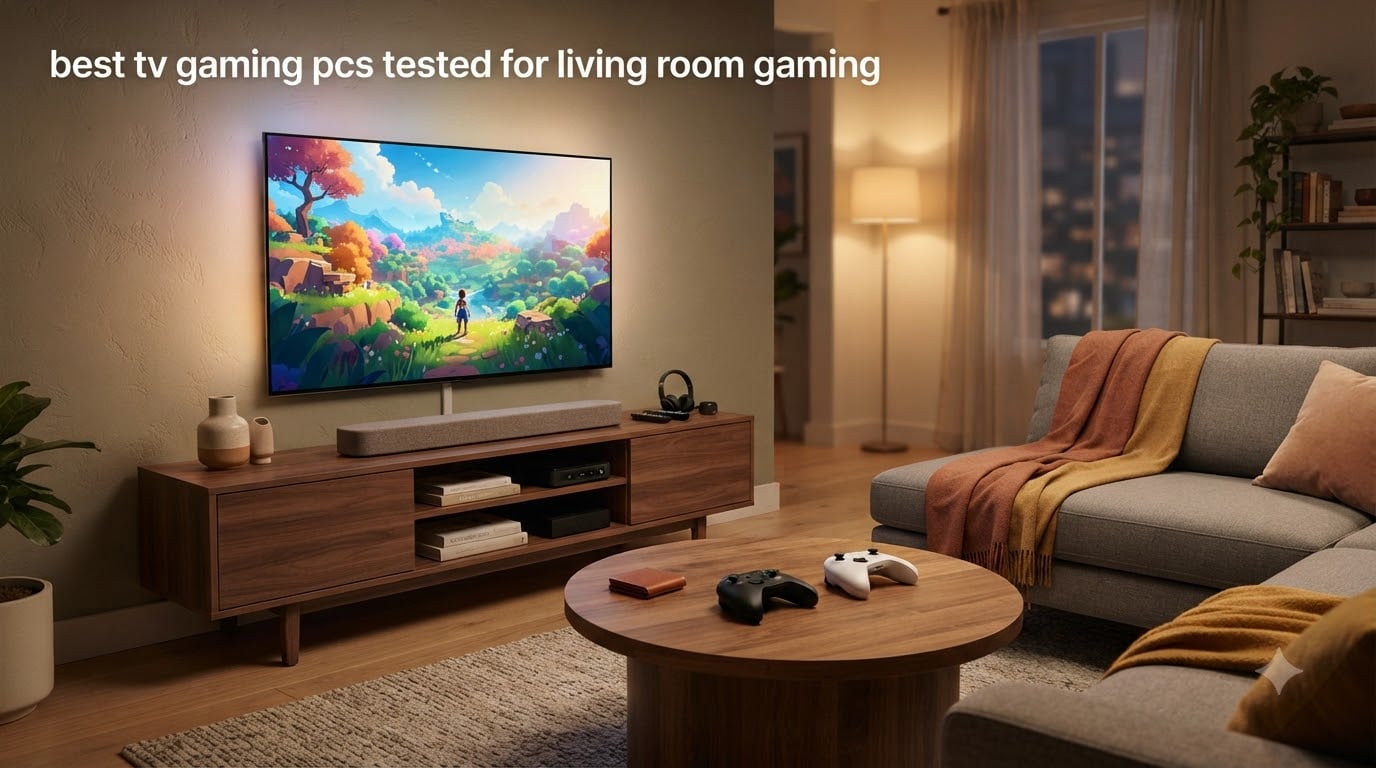 best tv gaming pcs tested for living room gaming