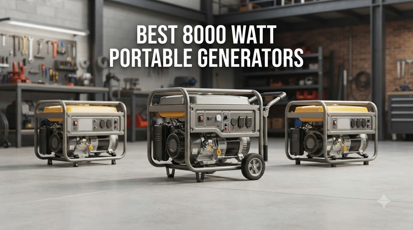 best 8000 watt portable generators