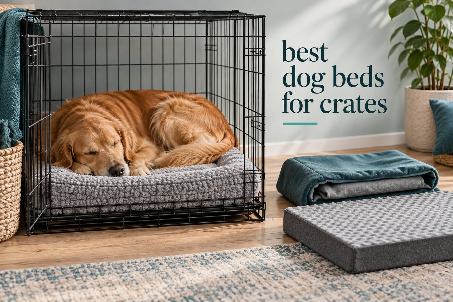 best dog beds for crates