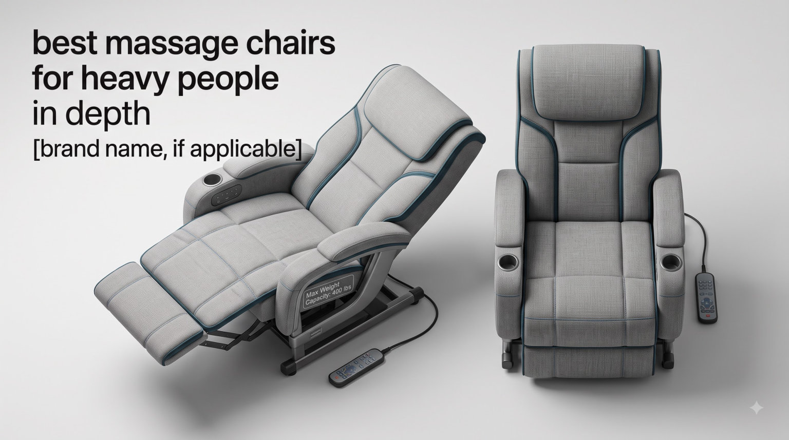 best massage chairs for heavy people in depth
