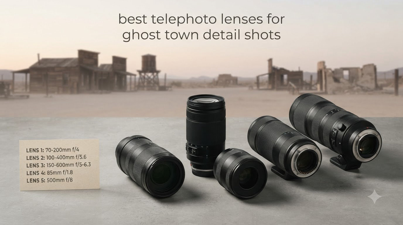 best telephoto lenses for ghost town detail shots