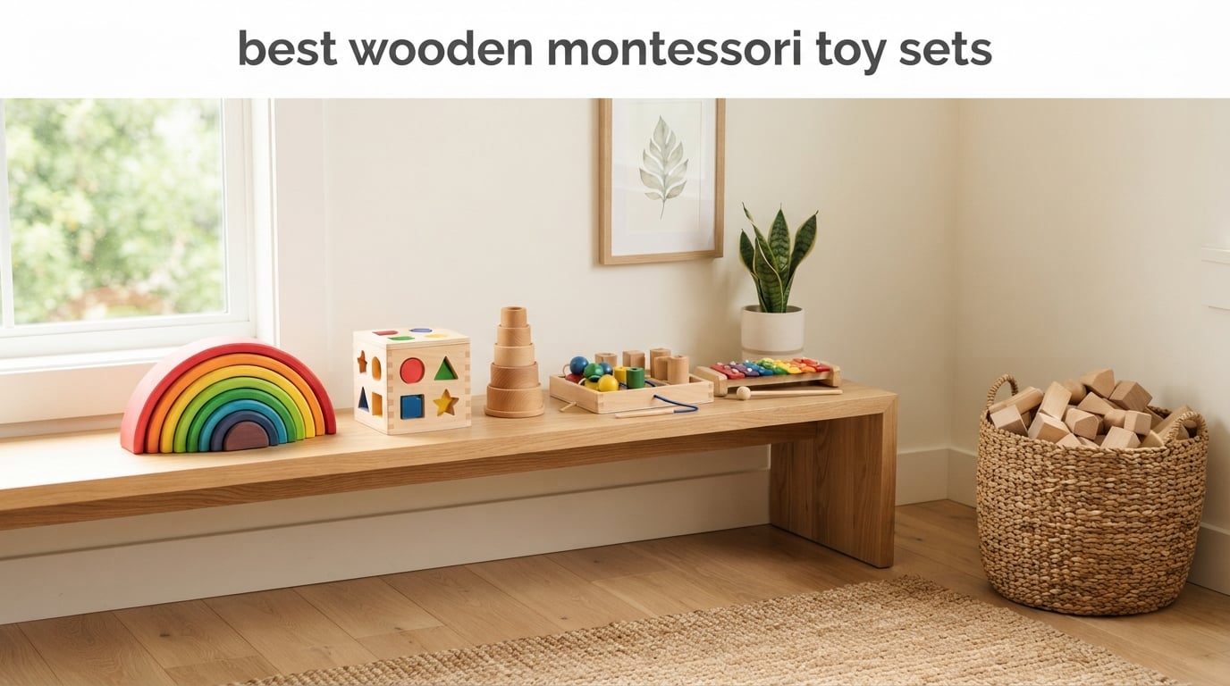 best wooden montessori toy sets