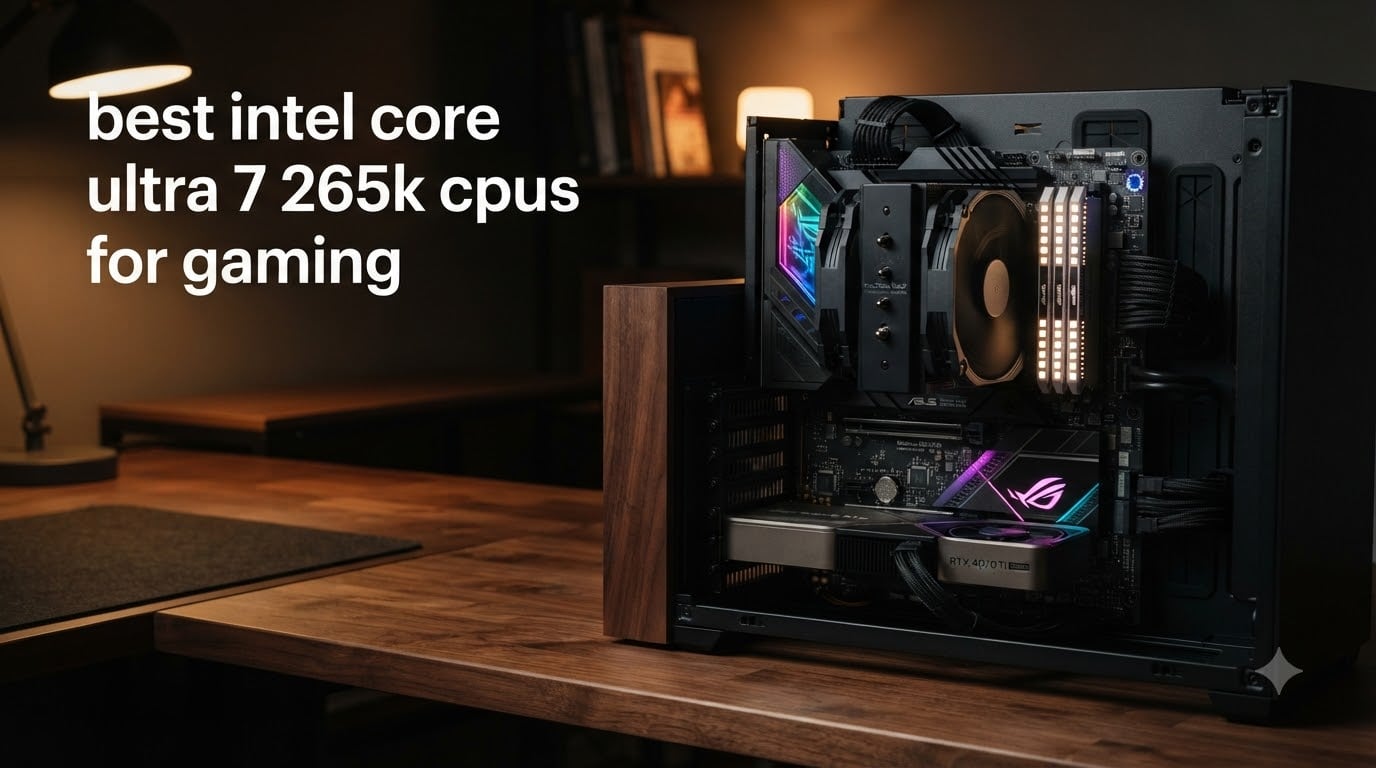 best intel core ultra 7 265k cpus for gaming