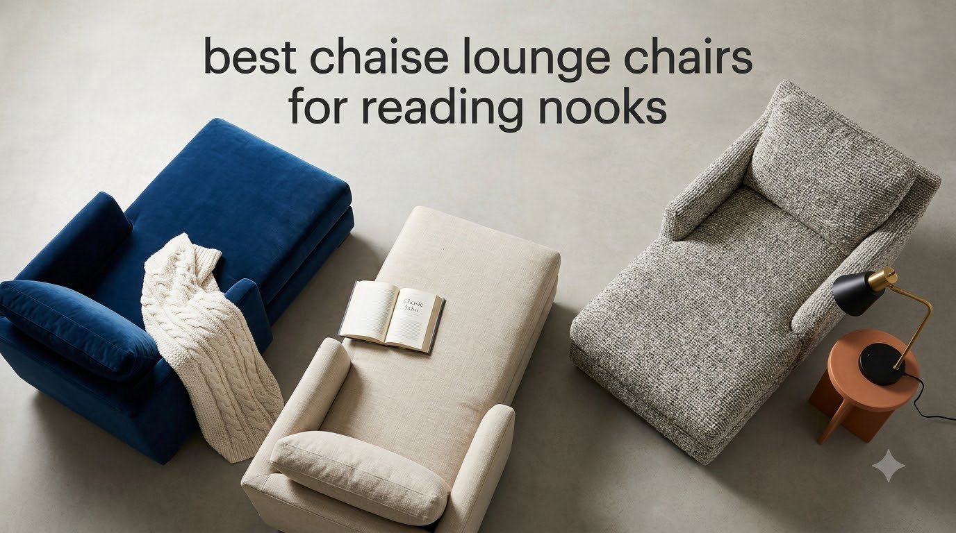 best chaise lounge chairs for reading nooks