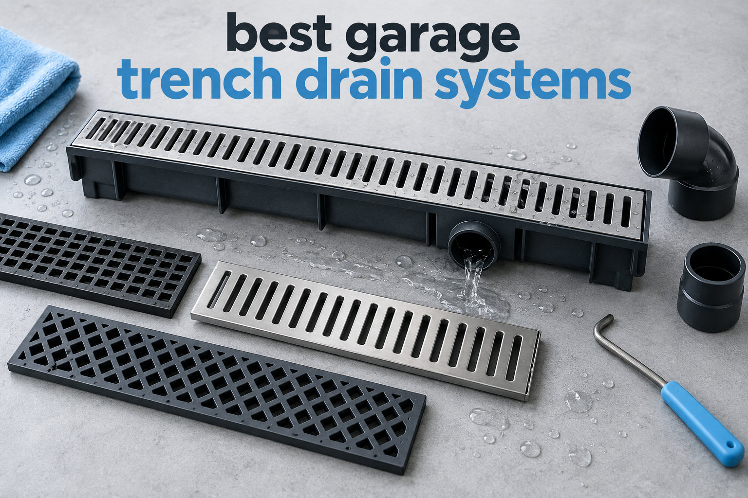 best garage trench drain systems