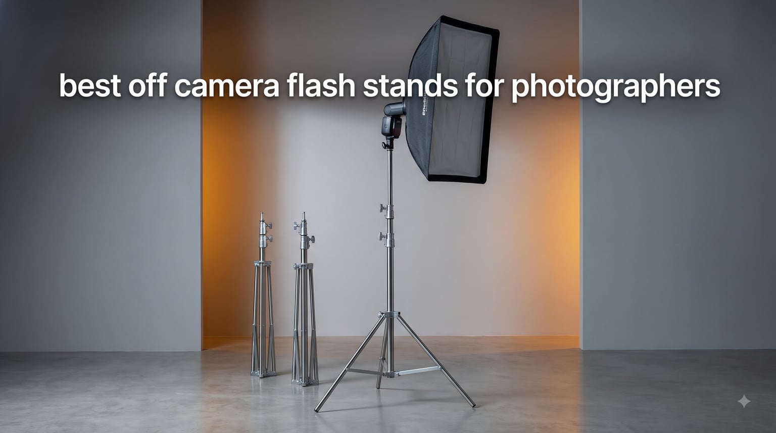 best off camera flash stands for photographers