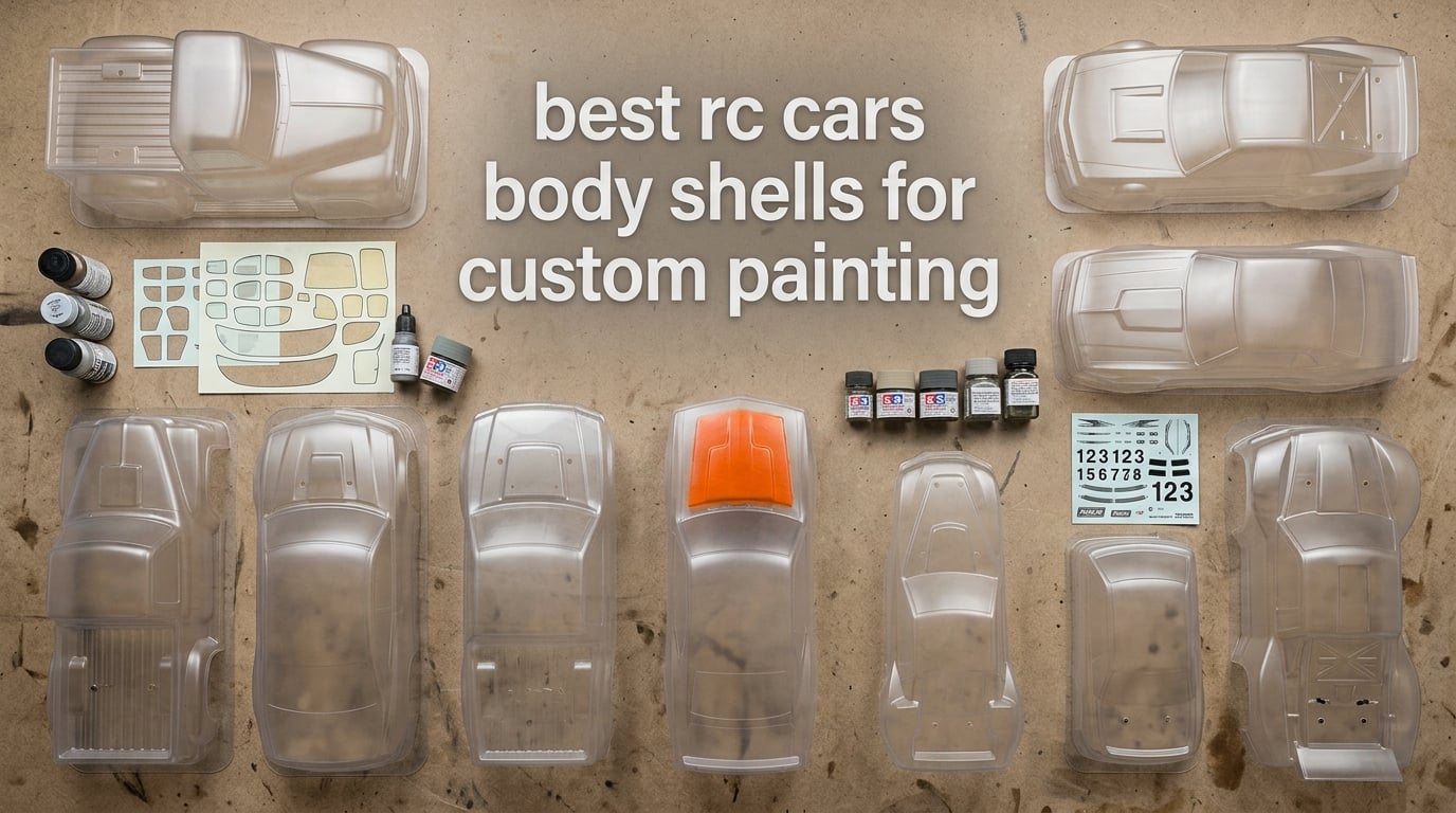best rc cars body shells for custom painting
