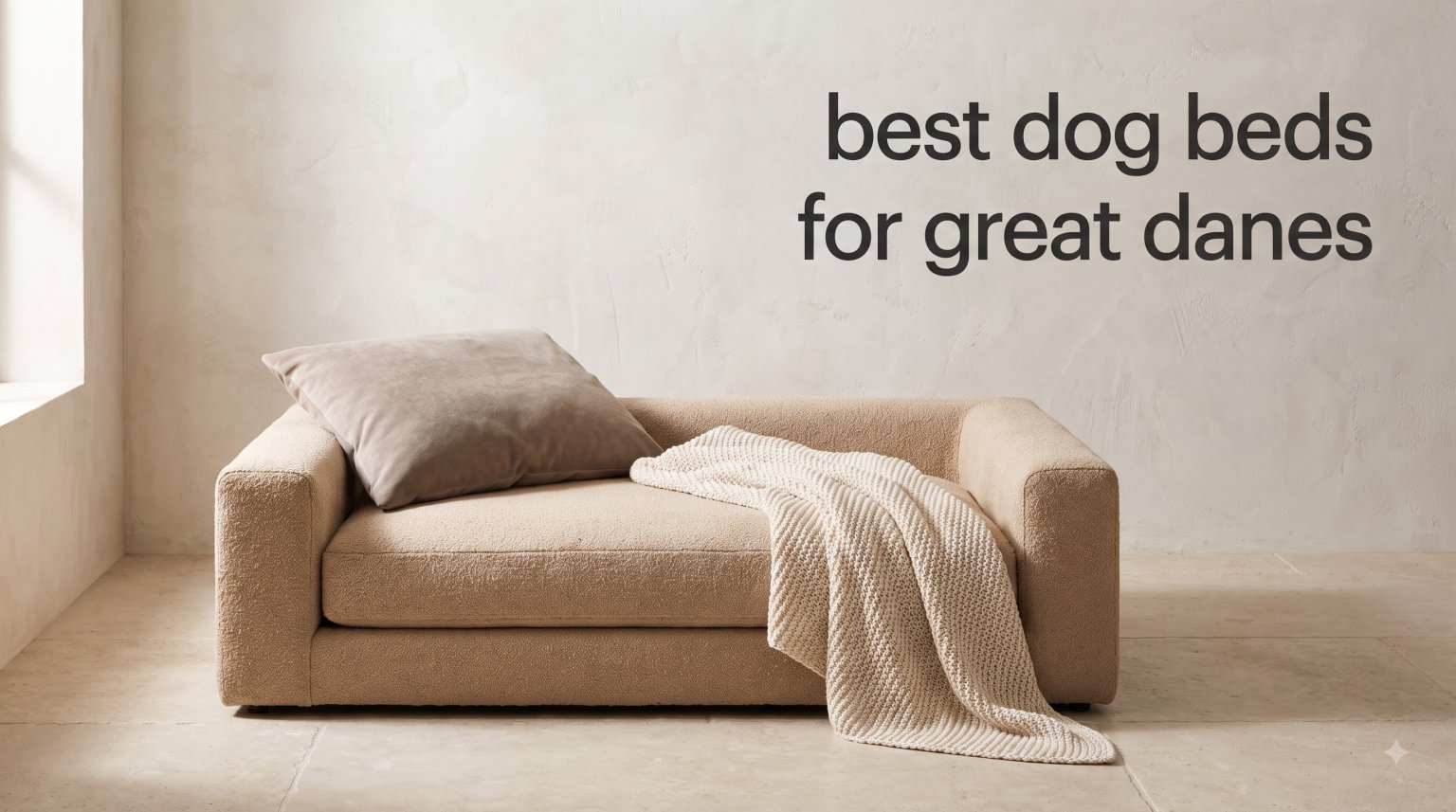 best dog beds for great danes