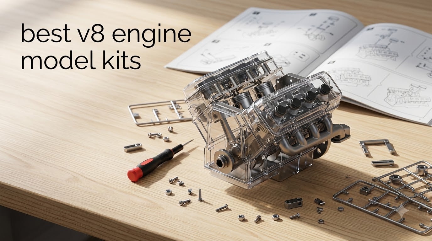 best v8 engine model kits