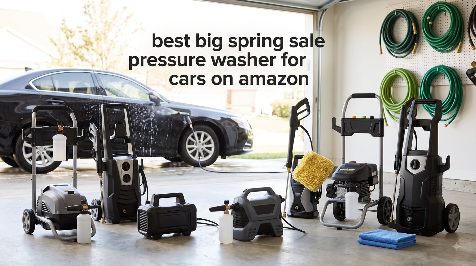 best big spring sale pressure washer for cars on amazon