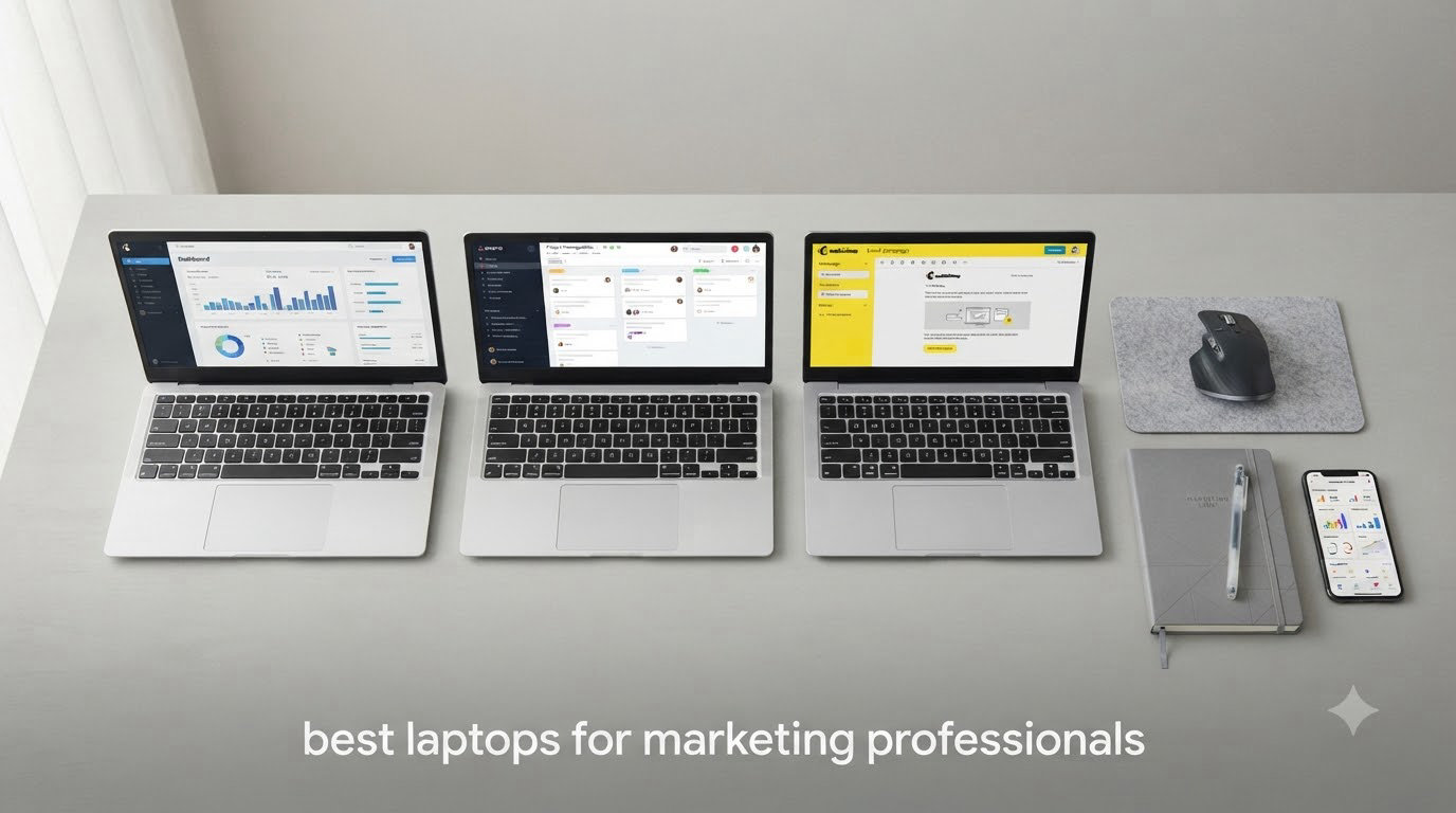 best laptops for marketing professionals