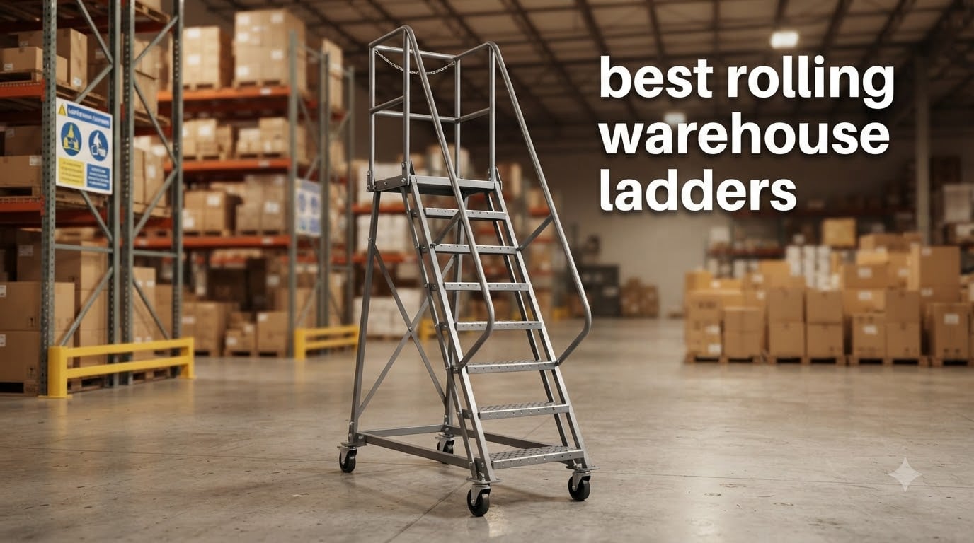 best rolling warehouse ladders