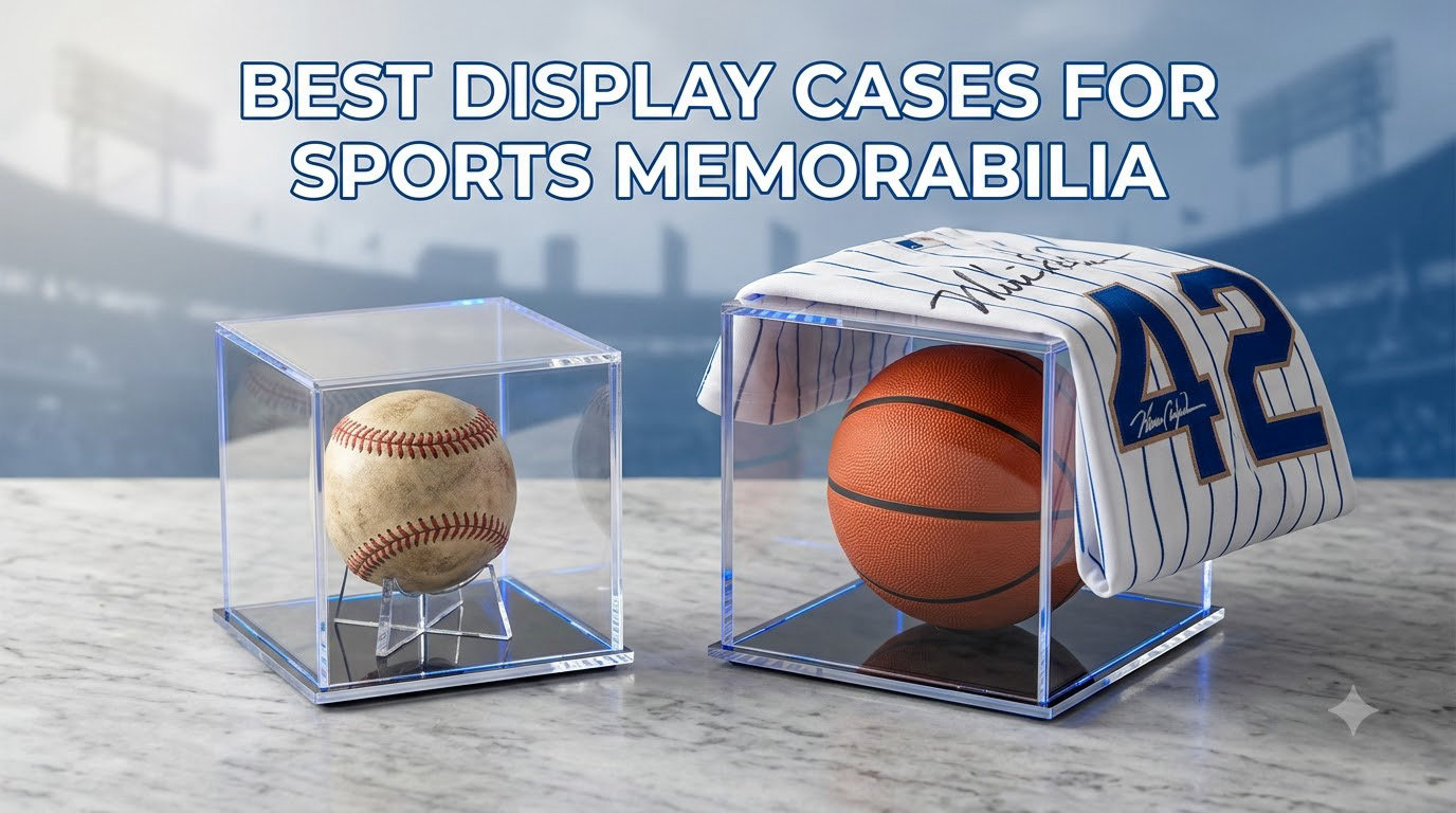 best display cases for sports memorabilia