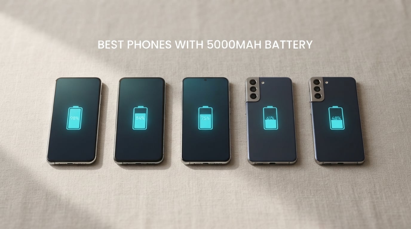 best phones with 5000mah battery