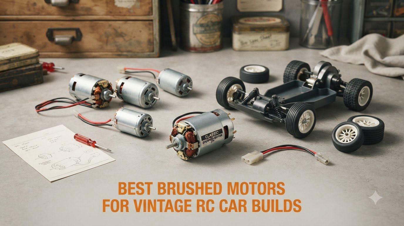 best brushed motors for vintage rc car builds