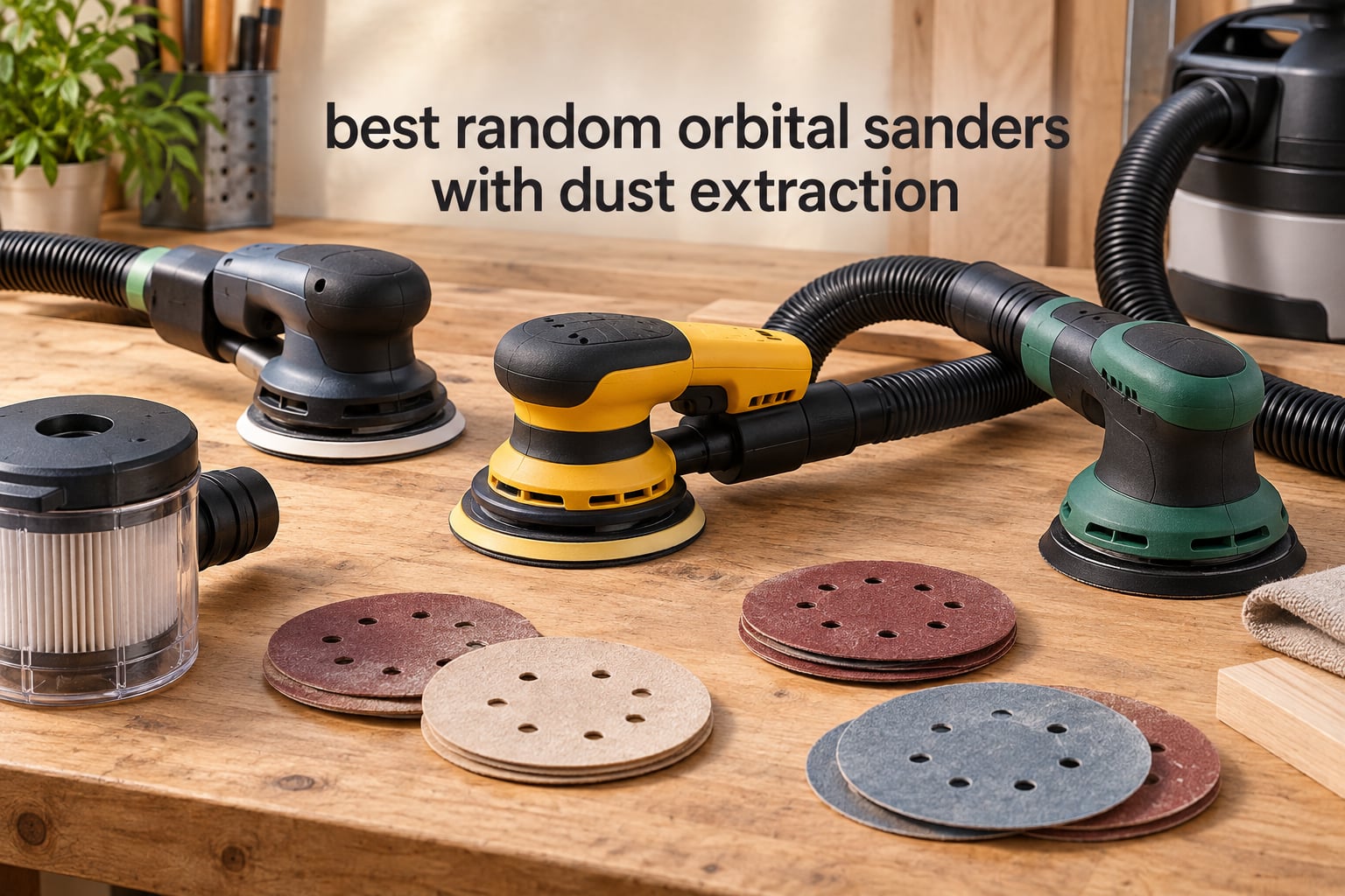 best random orbital sanders with dust extraction