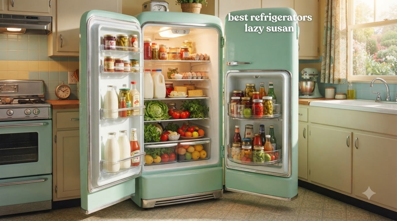 best refrigerators lazy susan