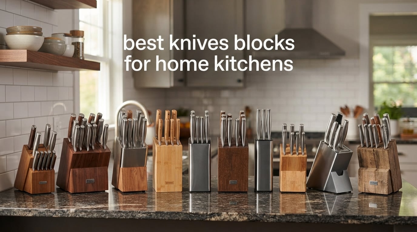 best knives blocks for home kitchens