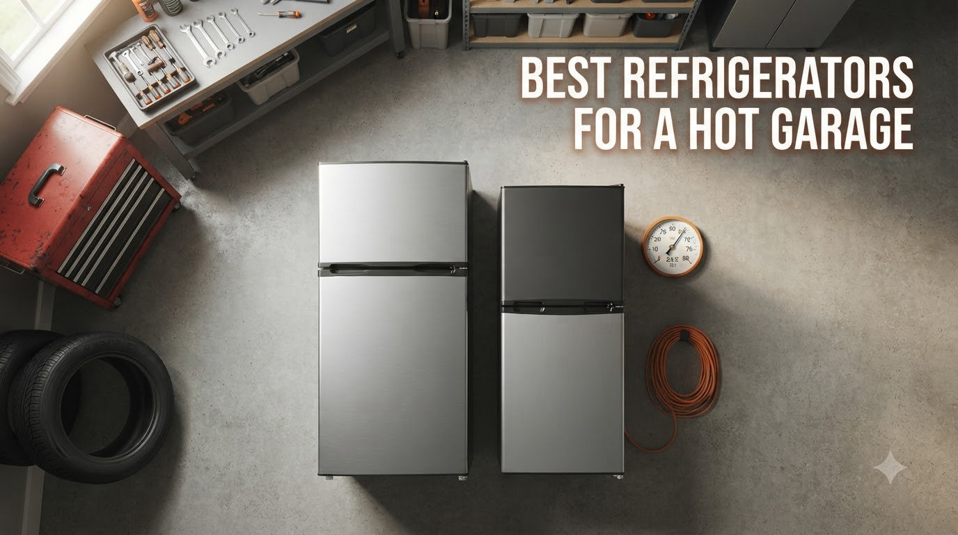 best refrigerators for a hot garage
