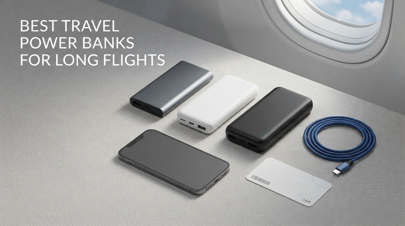 best travel power banks for long flights