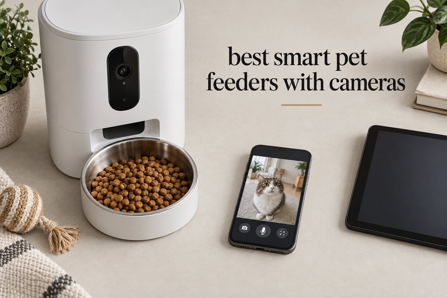 best smart pet feeders with cameras