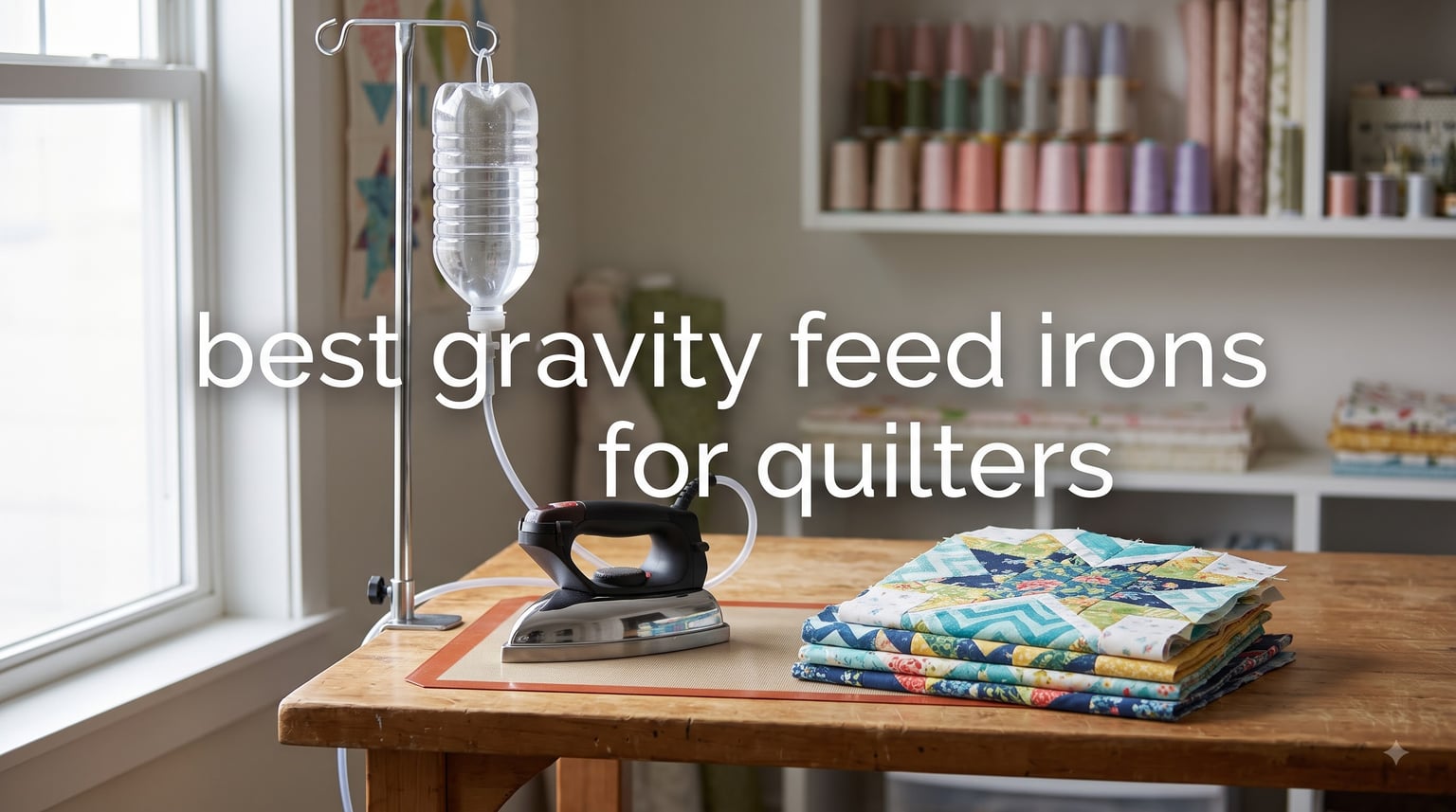 best gravity feed irons for quilters