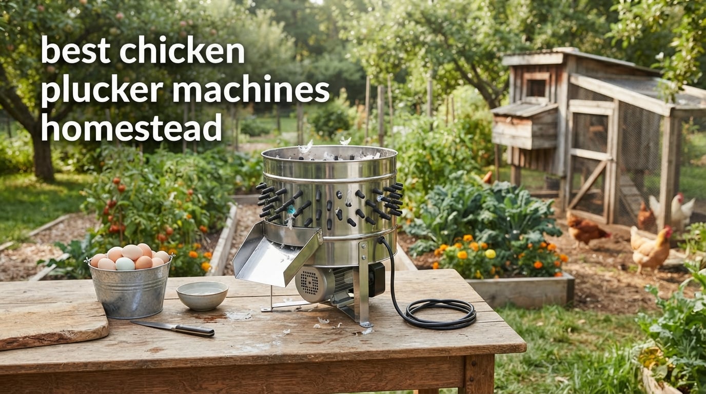 best chicken plucker machines homestead