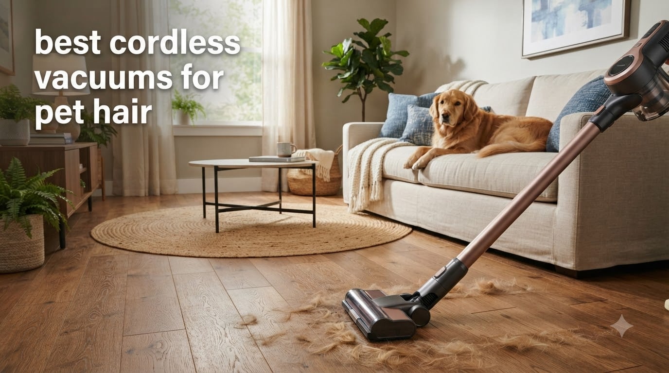 best cordless vacuums for pet hair