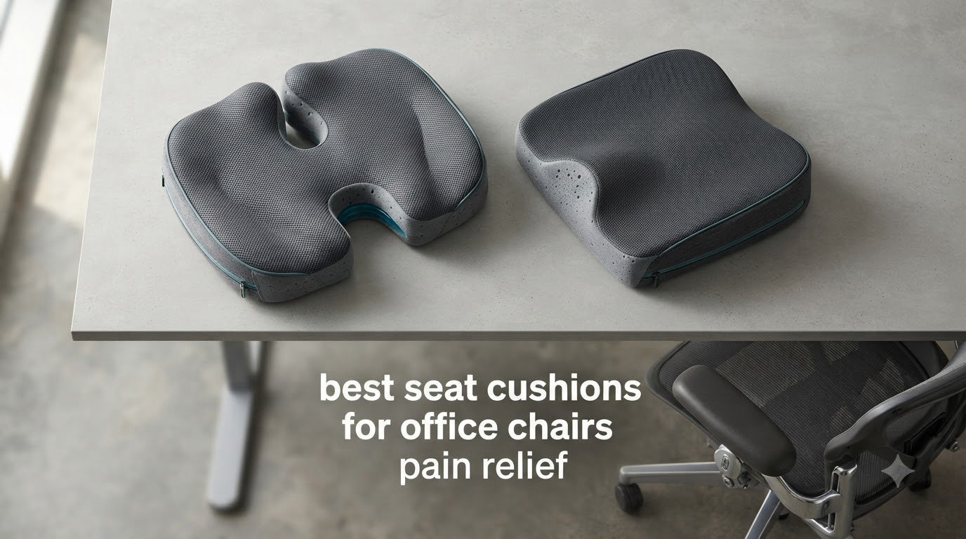 best seat cushions for office chairs pain relief