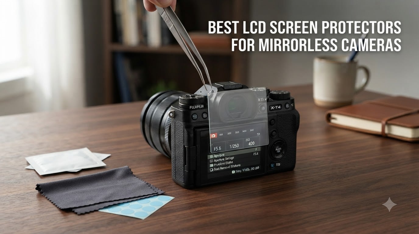best lcd screen protectors for mirrorless cameras