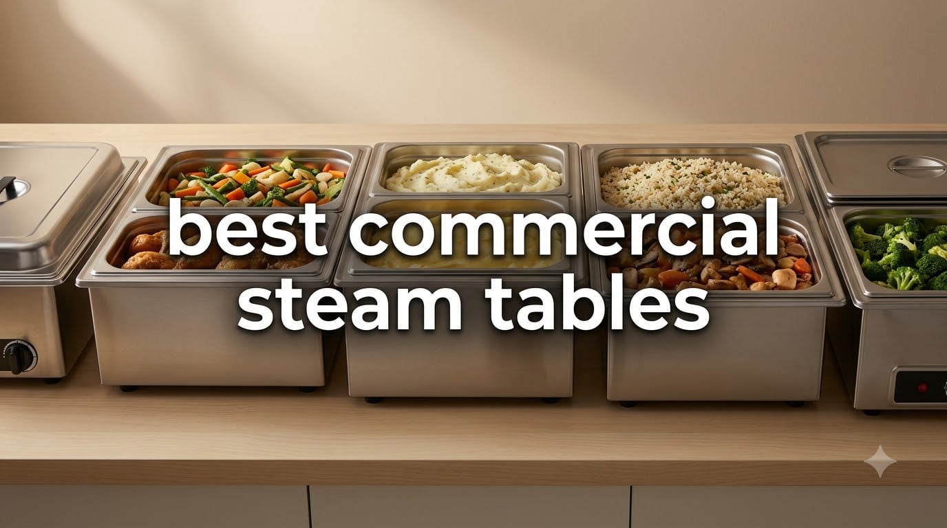 best commercial steam tables