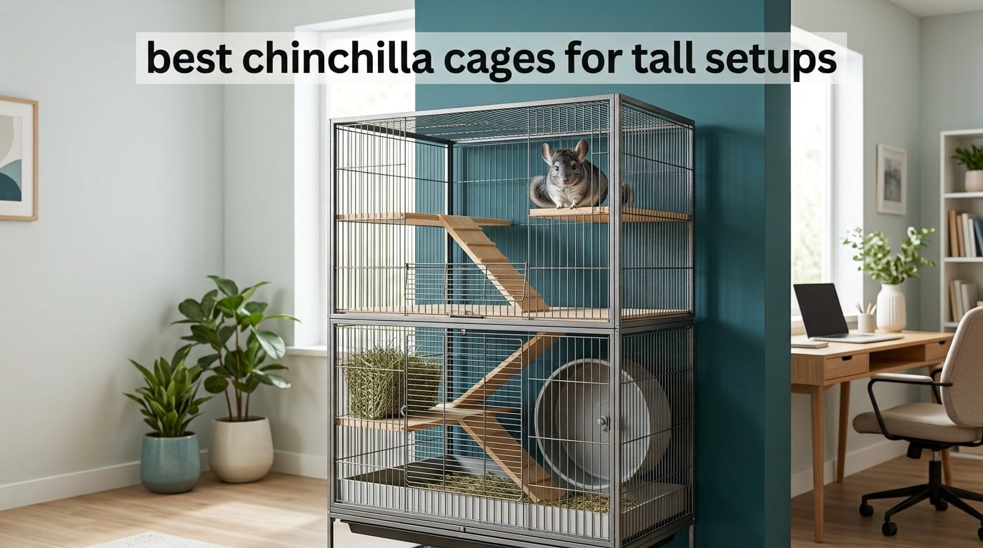 best chinchilla cages for tall setups