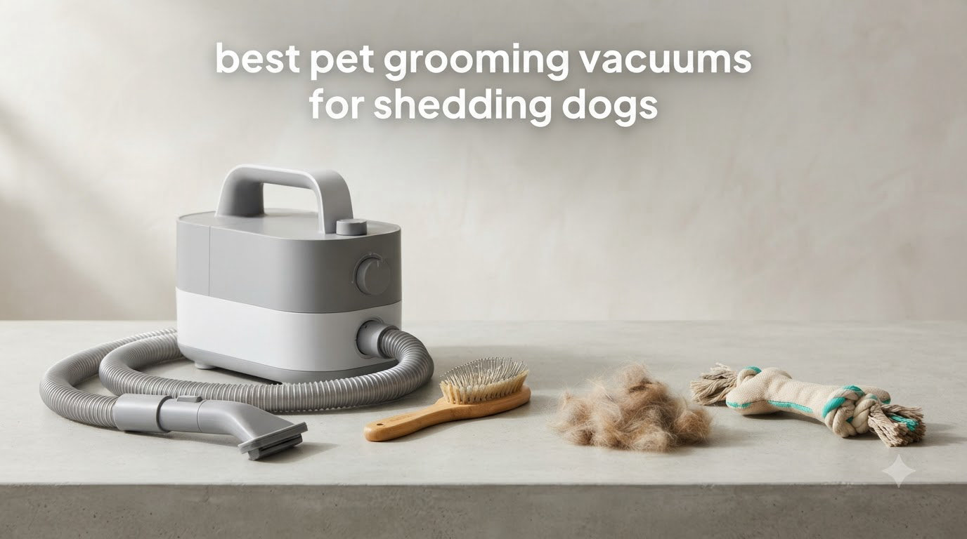 best pet grooming vacuums for shedding dogs