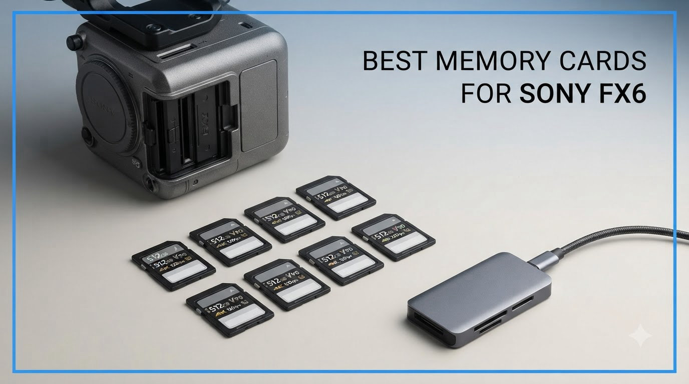 best memory cards for sony fx6