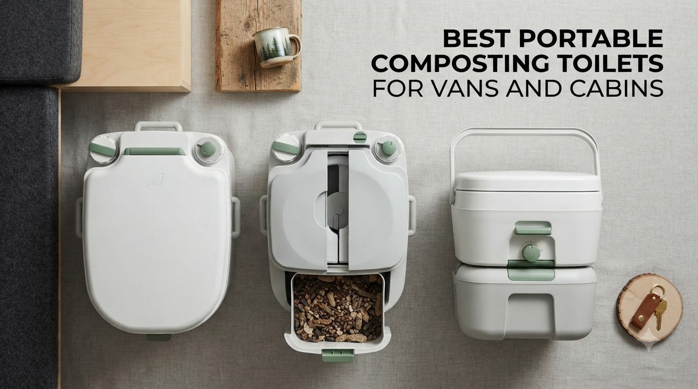 best portable composting toilets for vans and cabins