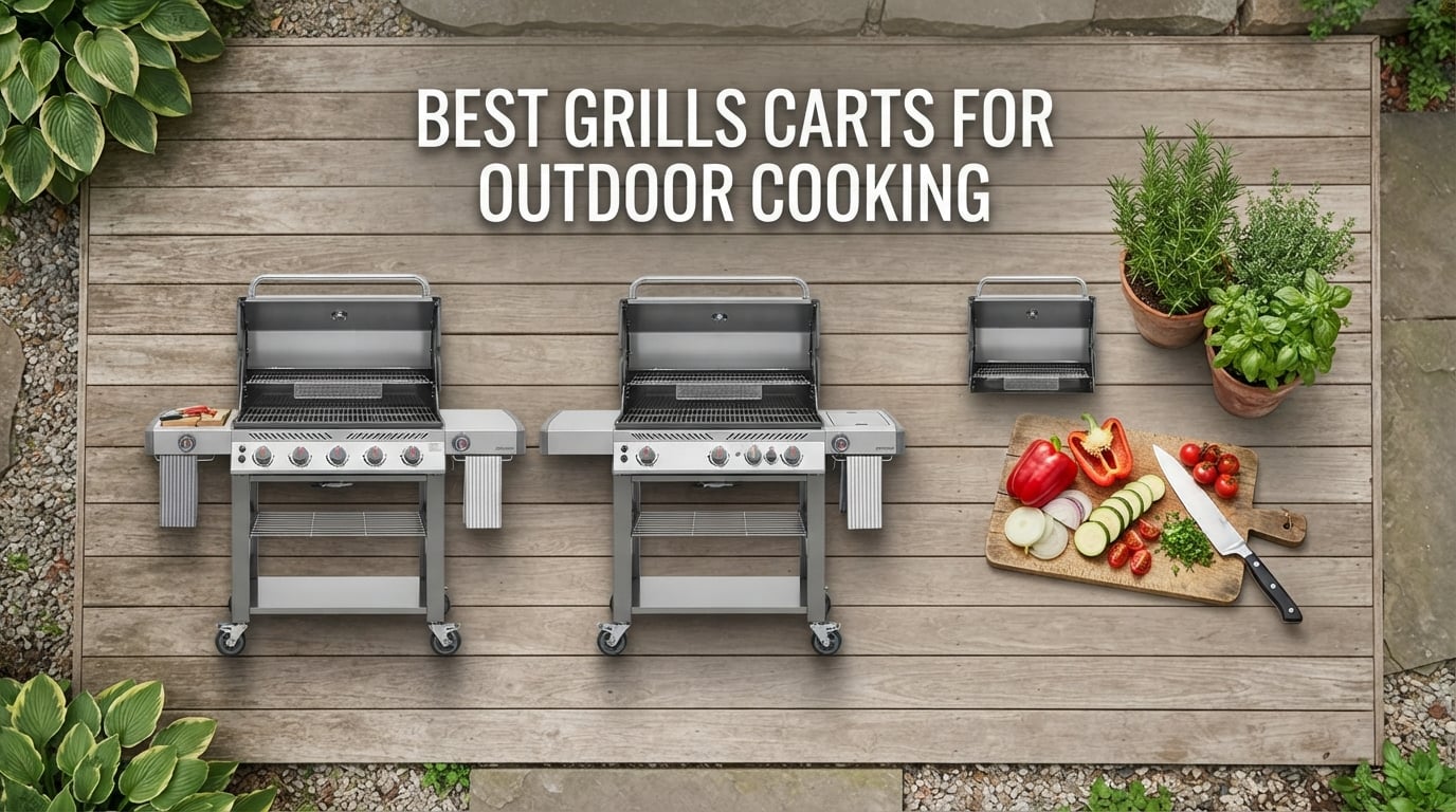 best grills carts for outdoor cooking