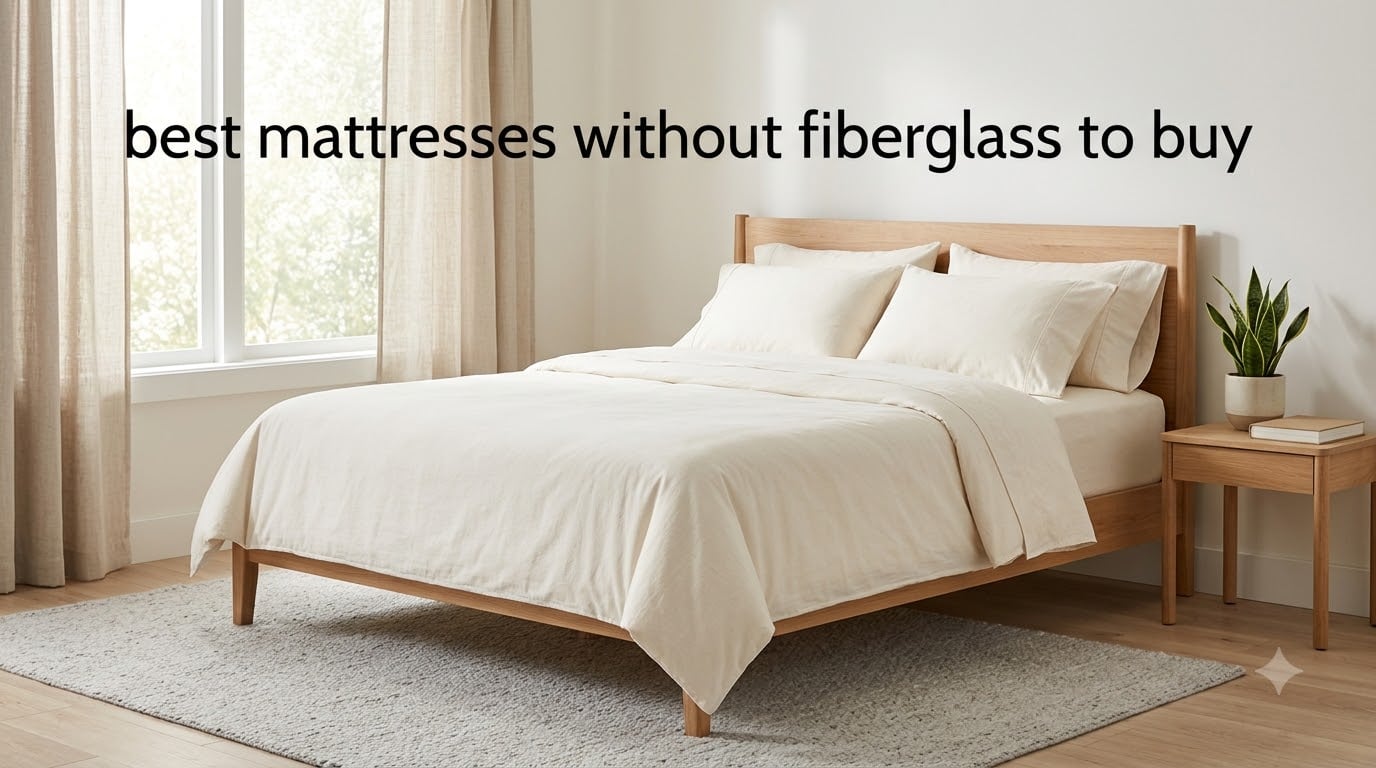best mattresses without fiberglass to buy
