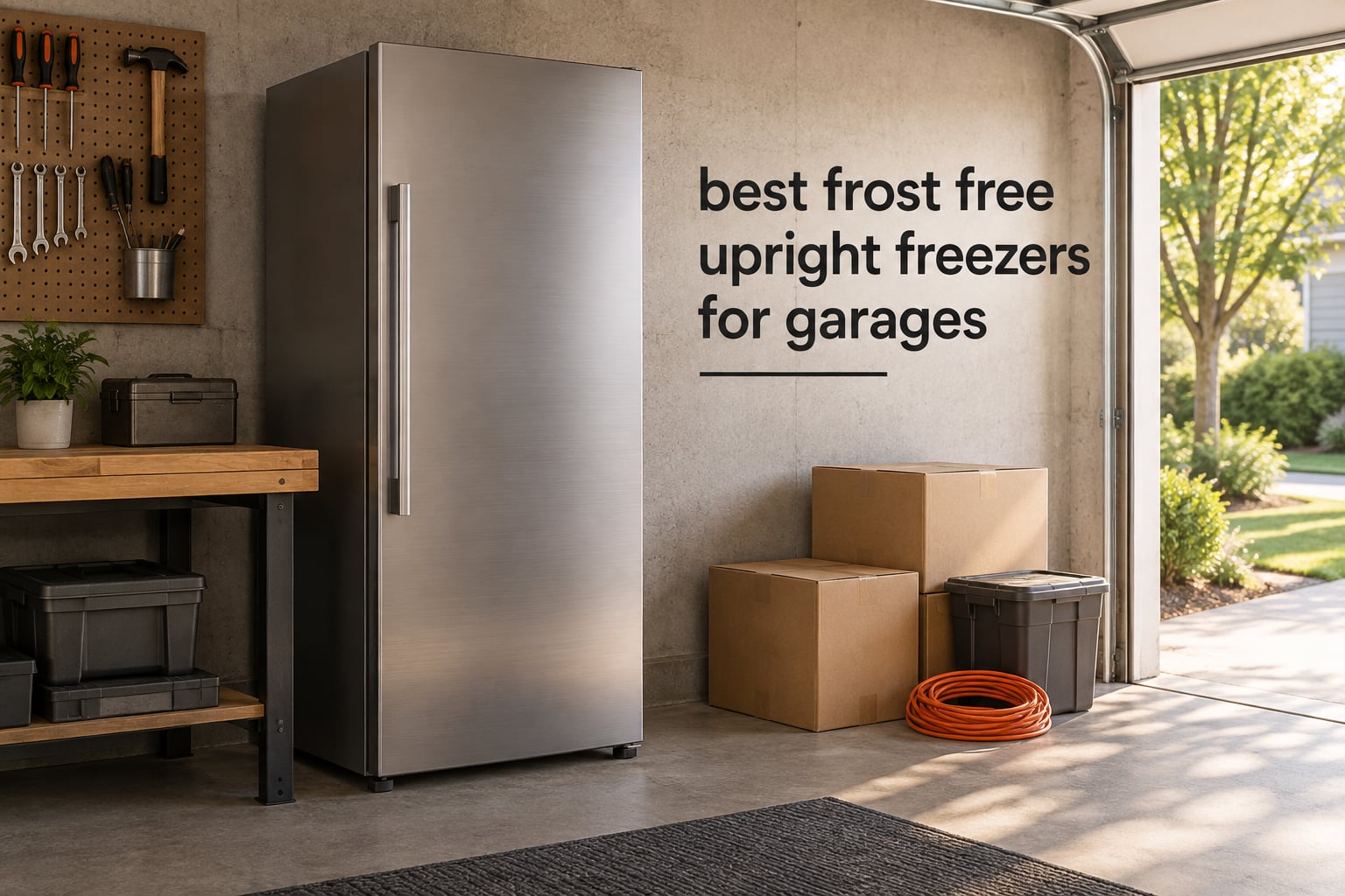 best frost free upright freezers for garages